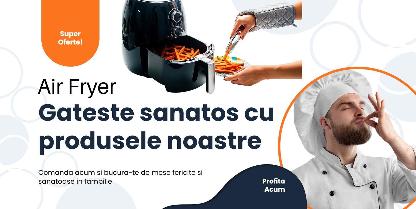 Air Fryer - Friteuza cu Aer Cald